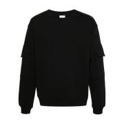 Dries Van Noten Sweatshirts Black, Herr