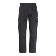 Daily Paper Daily Paper Uomo Trousers Black, Herr