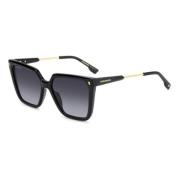 Dsquared2 Stiliga solglasögon Black, Dam