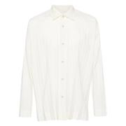 Issey Miyake Casual Shirts White, Herr