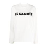 Jil Sander Klassiska T-shirts och Polos White, Dam
