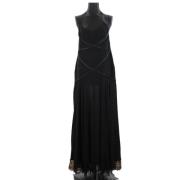 Valentino Vintage Pre-owned Silke klnningar Black, Dam