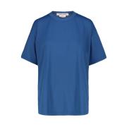 Comme des Garçons Oversized Smoke Blue Crew-neck T-shirt Blue, Dam