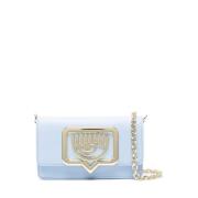 Chiara Ferragni Collection Shoulder Bags Blue, Dam