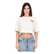 Tommy Jeans T-Shirts White, Dam