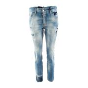 Dsquared2 Slim-fit Blå Jeans för Män Blue, Herr