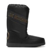 Love Moschino Winter Boots Black, Dam