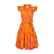 La DoubleJ Short and Sassy Dress Orange, Dam