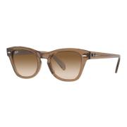 Ray-Ban RB 0707S Sunglasses, Brown/Brown Shaded Brown, Unisex