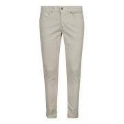 Dondup Slim Fit Corduroy Byxor White, Herr