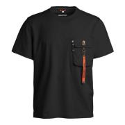 Parajumpers Mojave Svarta T-shirts Black, Herr