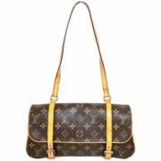 Louis Vuitton Vintage Pre-owned Canvas louis-vuitton-vskor Brown, Dam