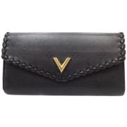 Louis Vuitton Vintage Pre-owned Laeder plnbcker Black, Dam