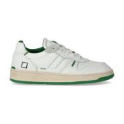 D.a.t.e. Court 2.0 Nylon Vit Grön Sneaker White, Herr
