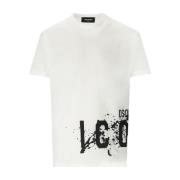 Dsquared2 T-Shirts White, Herr