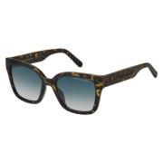 Marc Jacobs Havana/Light Blue Shaded Sunglasses Brown, Dam