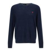 Ralph Lauren Crewneck Sweater Blue, Herr