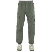 Stone Island Straight Trousers Green, Herr