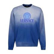 Versace Sweatshirts Blue, Herr