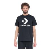 Converse T-Shirts Black, Herr