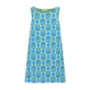 Maliparmi Short Dresses Blue, Dam