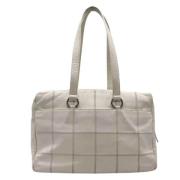 Chanel Vintage Pre-owned Laeder chanel-vskor White, Dam