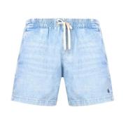 Polo Ralph Lauren Denim Shorts Blue, Dam