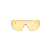 Balmain Le Masque solglasögon Yellow, Unisex