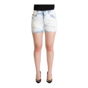 Dolce & Gabbana Denim Shorts White, Dam