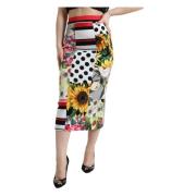 Dolce & Gabbana Midi Skirts Multicolor, Dam