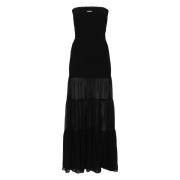 Rotate Birger Christensen Maxi Dresses Black, Dam