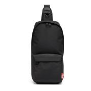 Diesel D-Bsc Sling Bag X - Sling ryggsäck i kraftig skal Black, Unisex