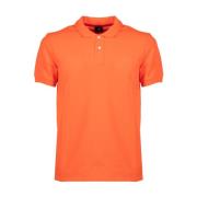 PS By Paul Smith Zebra Polo Shirt, Orange Uppgradering Orange, Herr