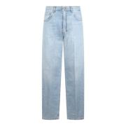 Haikure Straight Jeans Blue, Dam