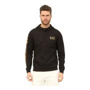 Emporio Armani EA7 Hoodies Black, Herr