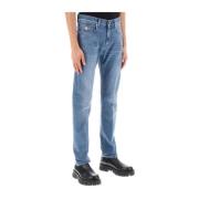 Versace Slim-fit Denim Byxor Blue, Herr