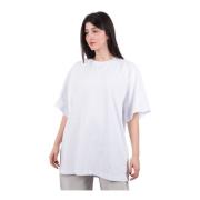 Sportmax Blocco Vit T-shirt White, Dam