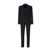 Dolce & Gabbana Single Breasted Suits Black, Herr