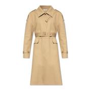 Lanvin Bomullskappa Beige, Dam