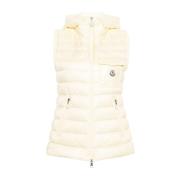 Moncler Vests Beige, Dam