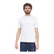 Blauer Vit Logo Print T-shirt White, Herr