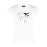 Elisabetta Franchi T-Shirts White, Dam
