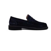 Melluso Loafers Blue, Herr