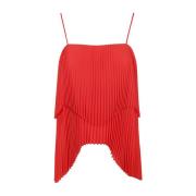 Semicouture Blouses Red, Dam