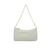 Coccinelle Grained Leather Mini Bag i Celadon Green Green, Dam