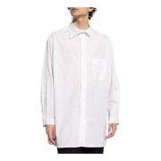 Y-3 Skjorta med avtagbar krage White, Herr