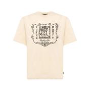 Iuter T-Shirts Beige, Herr