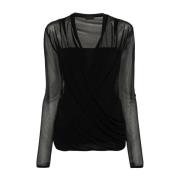 Givenchy Blouses & Shirts Black, Dam