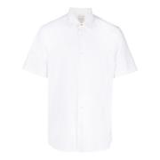 Paul Smith Vit Bomullsskjorta med Spetskrage White, Herr