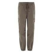 Adriano Goldschmied Tapered Trousers Green, Dam